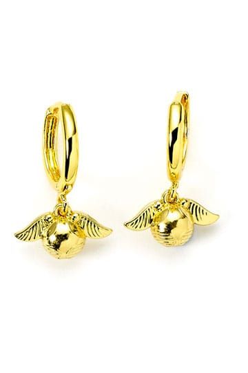 Harry Potter Ohrringe Golden Snitch