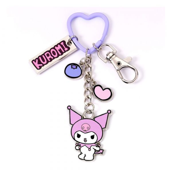 Hello Kitty Schlüsselanhänger mit Kuromi Anhänger 15 cm