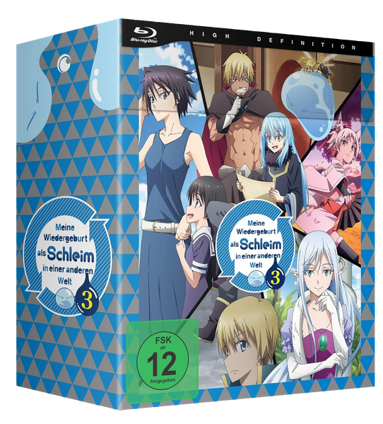 Meine Wiedergeburt als Schleim in einer anderen Welt 3.Staffel 01 mit Sammelschuber Blu-ray