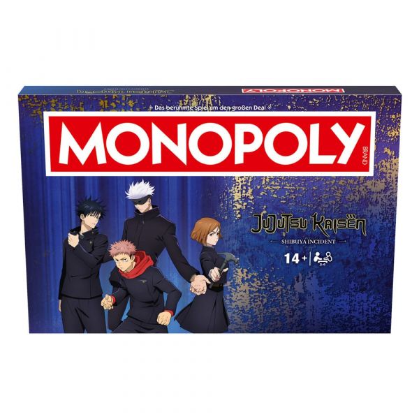 Monopoly Brettspiel Jujutsu Kaisen Season 2 *Deutsche Version*