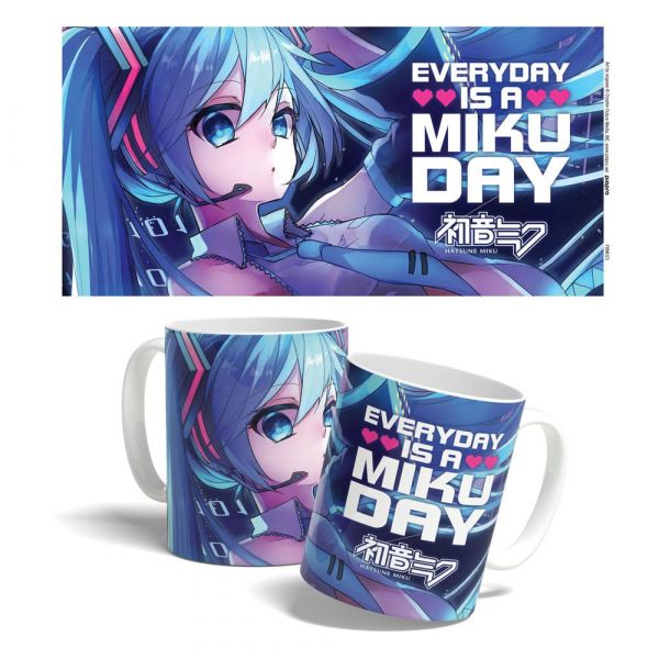 Hatsune Miku Tasse Everyday is a Miku Day 325 ml