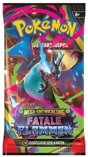 Pokémon Mega-Entwicklung 02 Fatale Flammen Booster