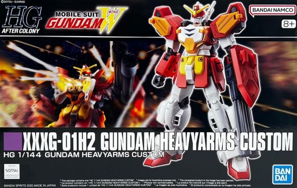 Gundam Modelkit HG 1/144 Gundam Heavyarms Custom