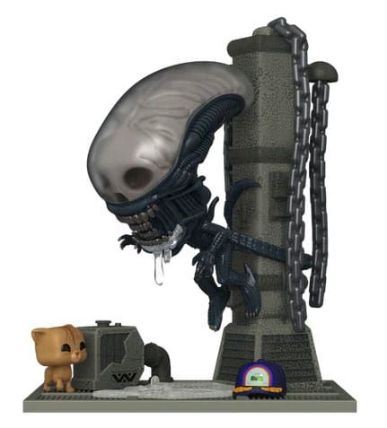 Alien Funko POP! Deluxe Vinyl Figur Xenomorph (Hovering) 9 cm