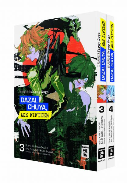 Bungo Stray Dogs Dazai, Chuya, Age 15 02 Doppelpack 03 und 04