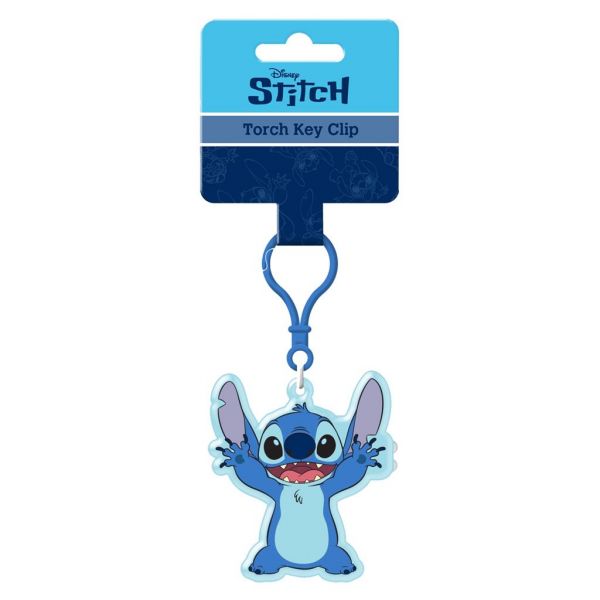 Lilo & Stitch Stitch Taschenlampen-Schlüsselanhänger