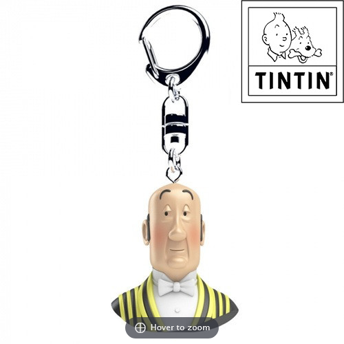Tim und Struppi Schlüsselanhänger Büste Nestor