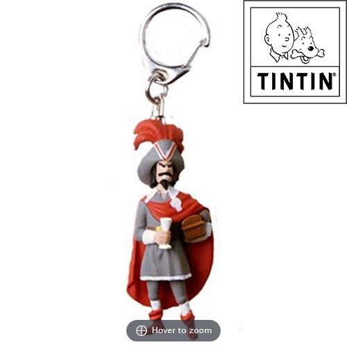 Tim und Struppi Schlüsselanhänger Rackham 6cm