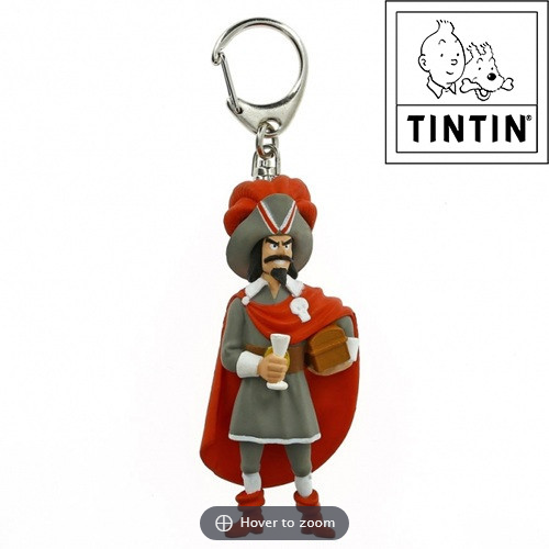 Tim und Struppi Schlüsselanhänger Rackham 9cm