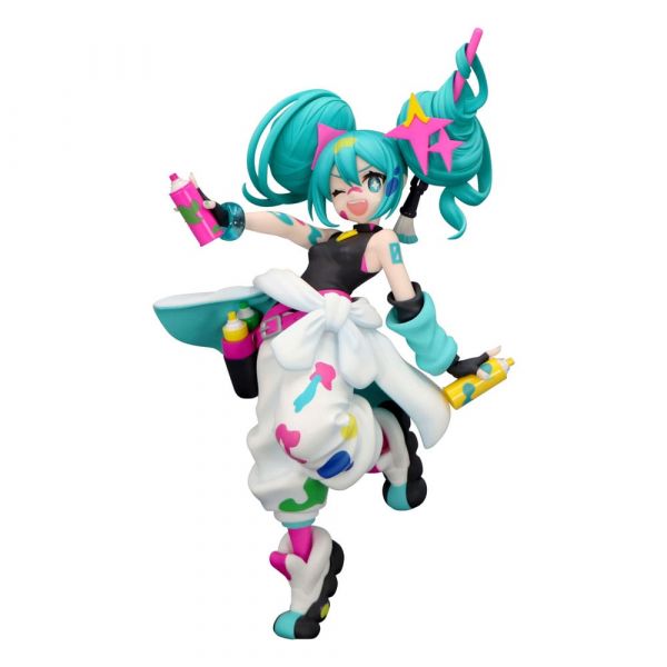 Hatsune Miku Trio-Try-iT PVC Statue Miku Paint Girl 19 cm