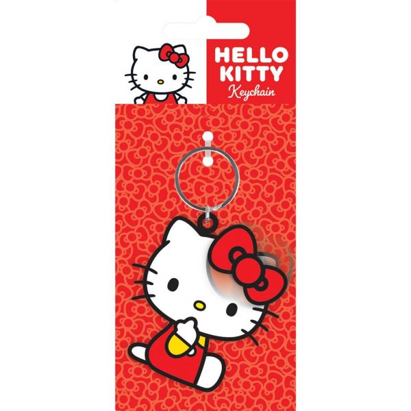 Hello Kitty Schleifen-Spinner Schlüsselanhänger