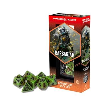 Sirius Dice Dungeons & Dragons Adventure Würfelset Barbarian (14 Stück)