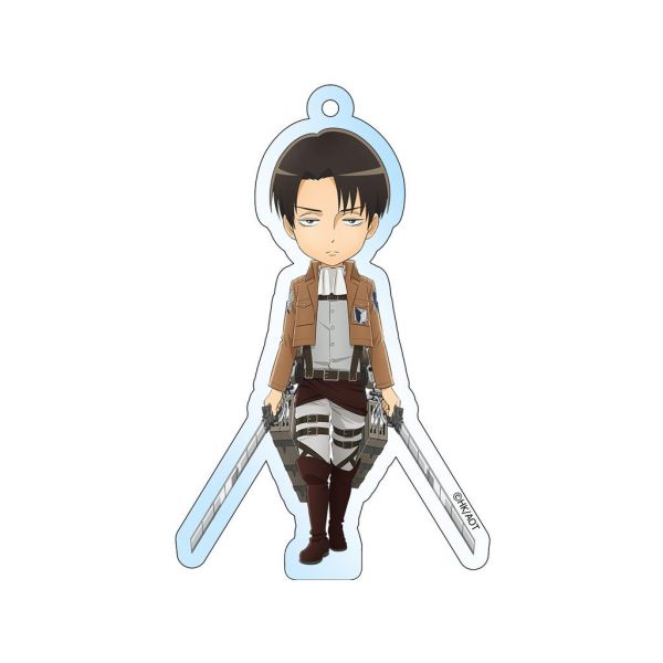 Attack on Titan Holographic Acrylic Schlüsselanhänger Levi 8cm