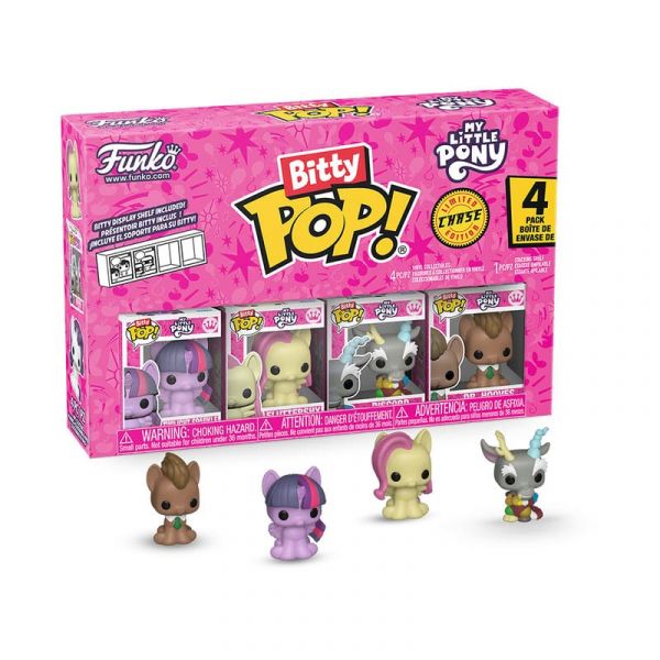 Mein kleines Pony Bitty POP! Vinyl Figuren 4er-Pack TwilightSparkle w/CH 2,5 cm