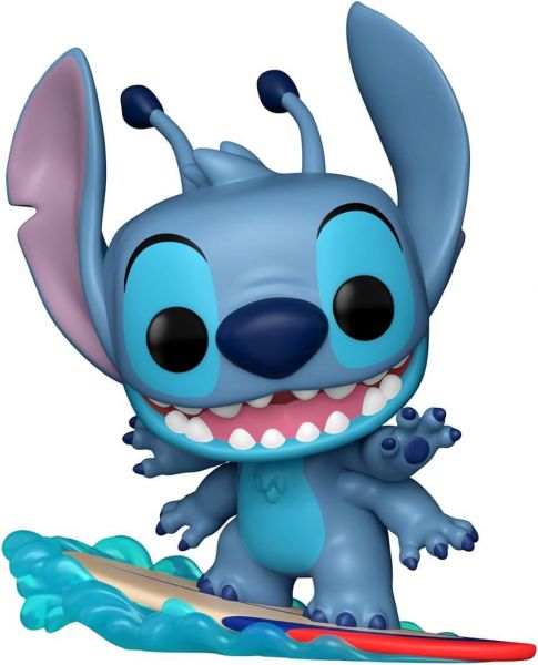 Lilo & Stitch Funko POP! Vinyl Figur Stitch on Surfboard Exclusive Edition 9 cm