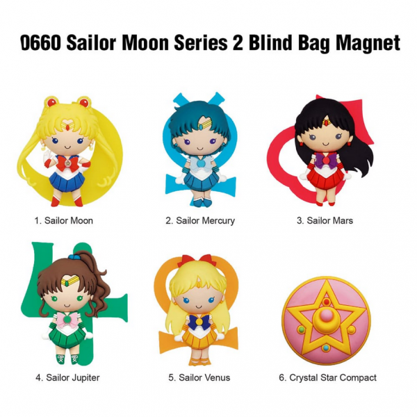 Sailor Moon Magnet Blind Pack Serie 2