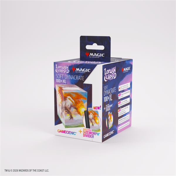 Gamegenic Deckbox Soft Dynacrate XL für 100+ Karten Magic: The Gathering Lorwyn Eclipsed Eirdu, Carrier of Dawn