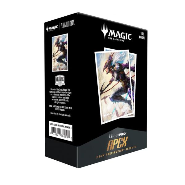 Ultra Pro Apex Deck Protector Hüllen Standardgröße Magic The Gathering Final Fantasy Kain, Traitorous Dragoon (105 Stück)