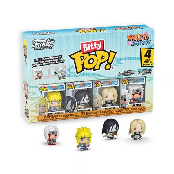 Naruto Shippuden Bitty POP! Vinyl Figuren 4er-Pack Team 2 2,5 cm