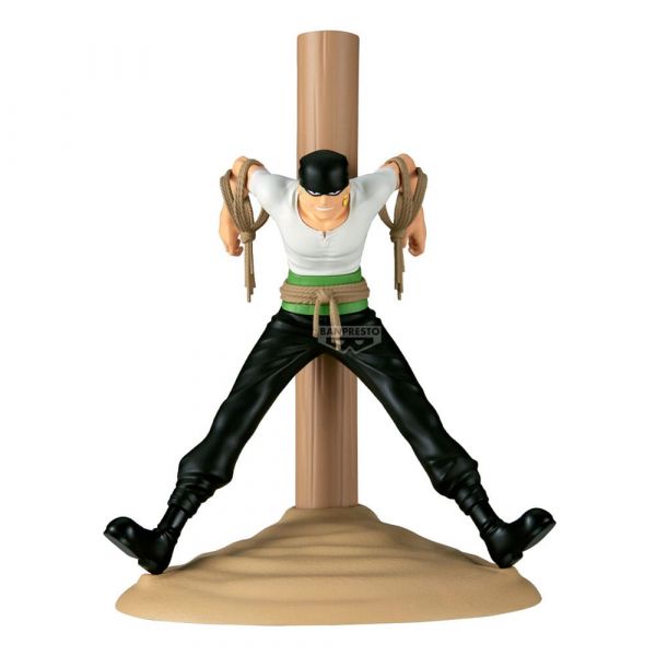 One Piece Figure Life PVC Statue Pirate Hunter Zoro 17 cm