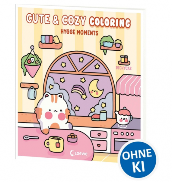 Cute & Cozy Malbuch Hygge Moments