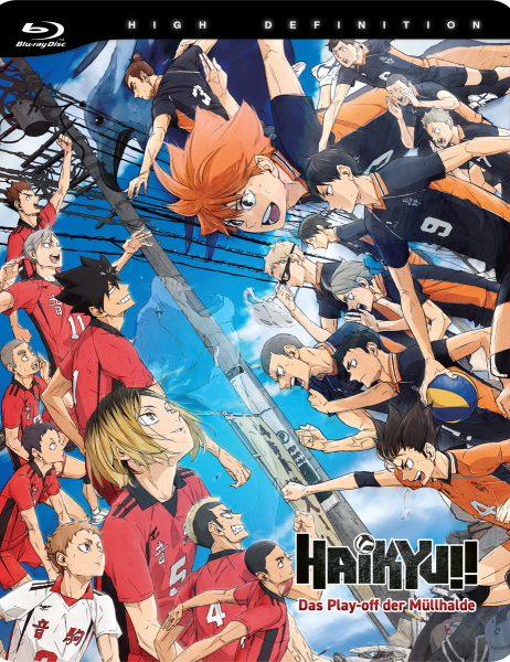 Haikyu!! Das Play-off der Müllhalde Blu-ray Steelbook
