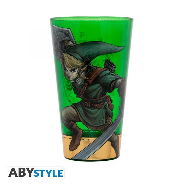 The Legend of Zelda Premium Glas 400 ml Link