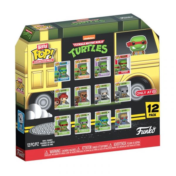 Tenage Mutant Ninja Turtles Bitty Funko POP! Vinyl Figuren 12-Pack 2,5 cm