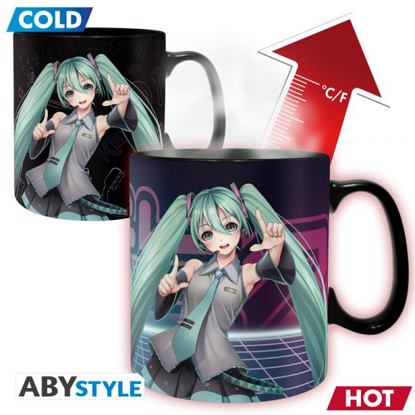 Hatsune Miku Tasse mit Thermoeffekt 460ml
