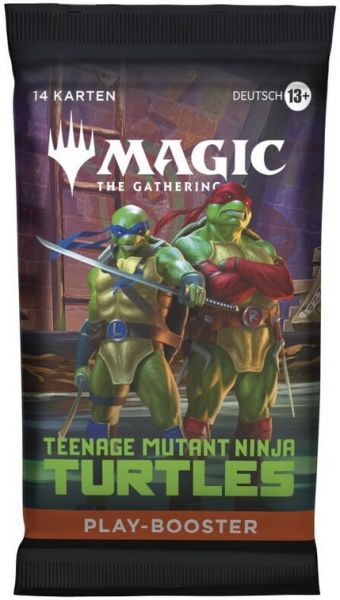Magic the Gathering Teenage Mutant Ninja Turtles Play-Booster deutsch
