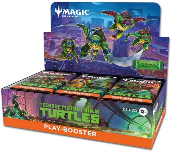 Magic the Gathering Teenage Mutant Ninja Turtles Play-Booster Display deutsch