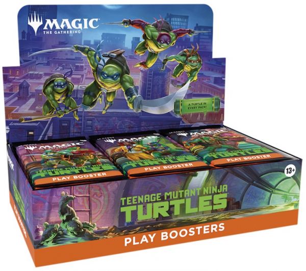 Magic the Gathering Teenage Mutant Ninja Turtles Play Booster Display englisch