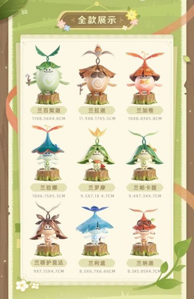 Genshin Impact Blind Box Minifigur Aranara Series