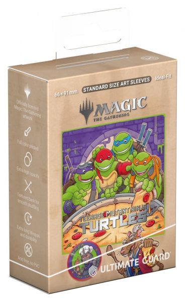 Ultimate Guard Art Hüllen Standardgröße Magic the Gathering Teenage Mutant Ninja Turtles Pizza Box (100 Stück)