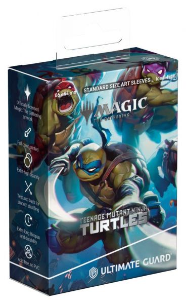 Ultimate Guard Art Hüllen Standardgröße Magic the Gathering Teenage Mutant Ninja Turtles Heroes in a Half Shell (100 Stück)