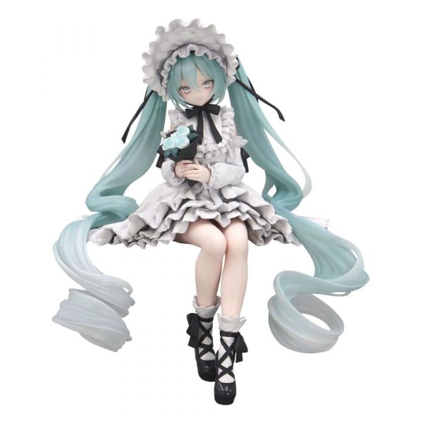 Hatsune Miku Noodle Stopper PVC Statue Vintage Doll Style 15cm