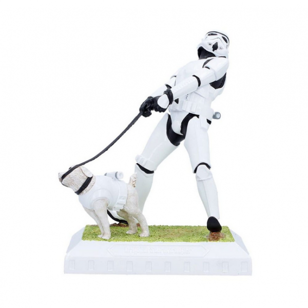 Star Wars Stormtrooper Manns Bester Freund Statue