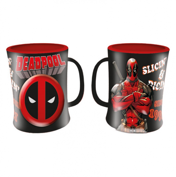 Marvel Deadpool Slice n Dice (Geprägt) Tasse 400ml