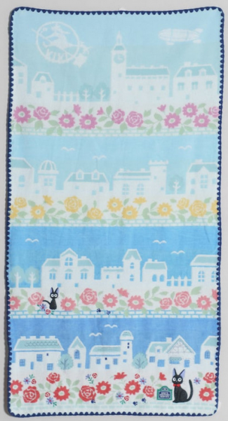 Kikis kleiner Lieferservice Badehandtuch Jiji Blauer Himmel 60 x 120 cm