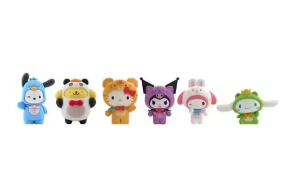 Sanrio Forest Friends Series Minifigur Hello Kitty and Friends 5 cm Blind Box