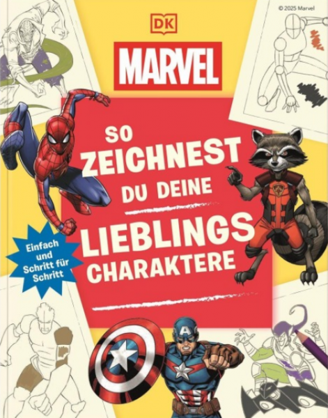 Marvel. So zeichnest du deine Lieblingscharaktere