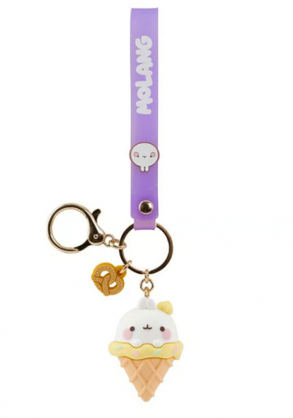 Molang Snack Time Series Schlüsselanhänger Molang in Eis