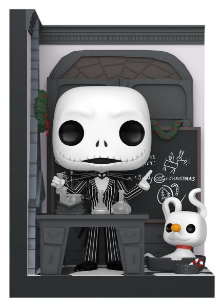 Nightmare Before Christmas Funko POP! Nooks Vinyl Figur Jack Skellington's Room 9 cm
