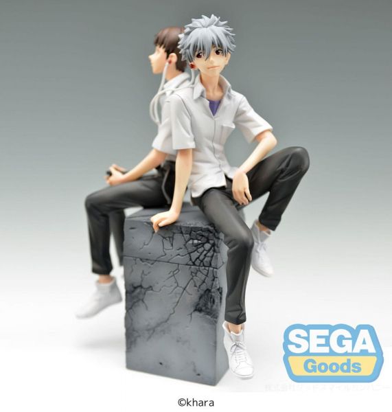 Rebuild of Evangelion Luminasta PVC Statue Shinji & Kaworu Evangelion: New Theatrical Edition Kaworu Ver. 17 cm