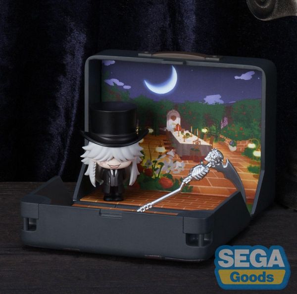 Black Butler: Boarding School Arc Petite World Memories Mini Figur Undertaker (EX) 8 cm