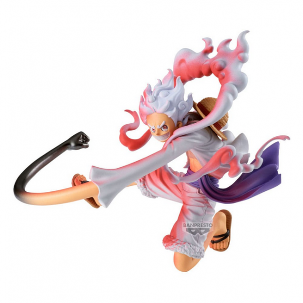 One Piece Battle Record Collection PVC Statue Monkey D. Luffy Gear5 Special Version 13 cm