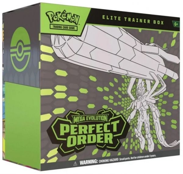 Pokémon Mega Evolution 03 Perfect Order Elite Trainer Box englisch