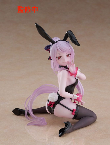Overlord PVC Statue Desktop Cute Figure Shalltear Bunny Ver. 13 cm