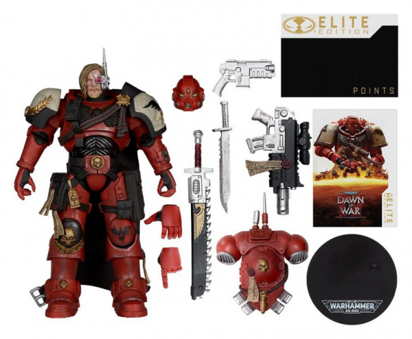 Warhammer 40.000 Dawn of War McFarlane Elite Edition Actionfigur Captain Cyrus (Dawn of War 4) 20 cm