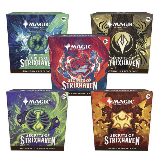 Magic the Gathering Secrets of Strixhaven Prerelease 5er Set englisch